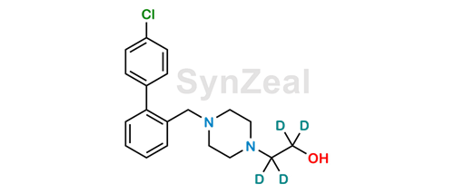 Picture of 2-[4-[(4-Chlorophenyl)phenylmethyl]-1-piperazinyl]ethanol D4