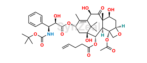 Picture of 2-Debenzoyl-2-pentenoyl Docetaxel