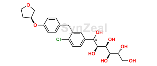 Picture of Empagliflozin Diol impurity (Mixture of Isomer)