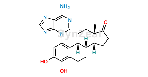 Picture of 4-Hydroxy Estrone 1-N3-Adenine