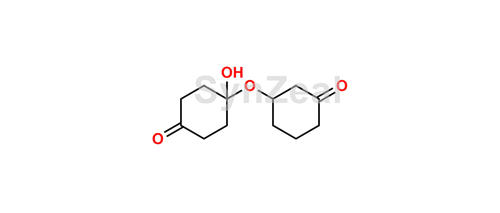 Picture of 4-hydroxy-4-((3-oxocyclohexyl)oxy)cyclohexan-1-one