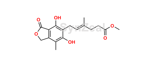 Picture of Mycophenolic Acid O-Desmethyl Methyl Ester 