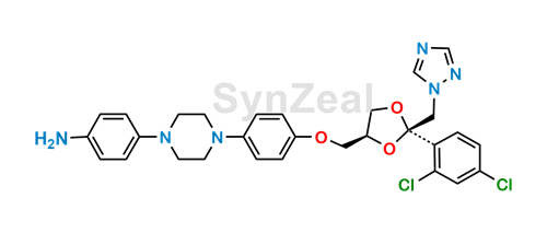 Picture of Itraconazole Aniline Impurity 