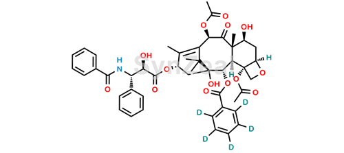 Picture of Paclitaxel-d5 (Benzoyloxy)