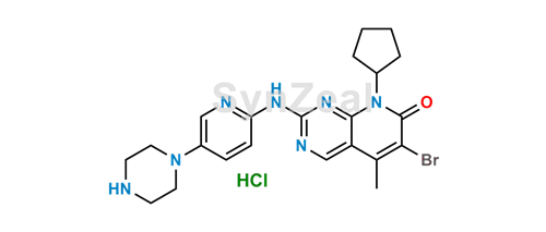 Picture of 6-Desacetyl-6-Bromo Palbociclib HCl