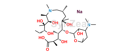 Picture of 3-Hydroxy Azithromycinoic Acid Sodium Salt 