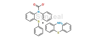 Picture of 2-amino biphenyl sulphide and phenyl-2-(phenylthio)-phenylcarbamate