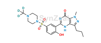 Picture of Desmethyl Sildenafil D3