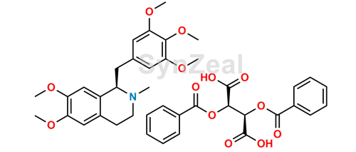 Picture of R-(-)-5'-Methoxylaudanosine (-) Dibenzoyltartrate