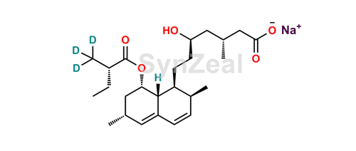 Picture of Lovastatin-d3 Hydroxy Acid Sodium Salt