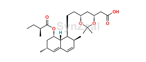 Picture of Lovastatin Hydroxy Acid 3,5-Acetonide