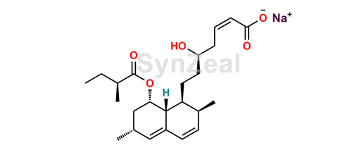 Picture of Cis-2,3-Dehydro Lovastatin Acid Sodium Salt