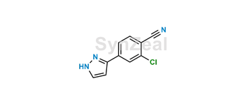 Picture of Darolutamide Pyrazol benzonitrile Impurity