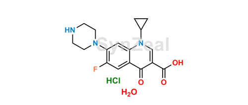 Picture of Ciprofloxacin Hydrochloride Monohydrate