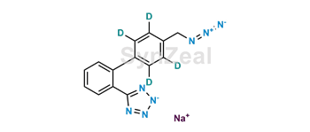 Picture of Azidomethyl Biphenyl Tetrazole – d4