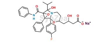 Picture of Atorvastatin Epoxy Pyrrolooxazin 7-Hydroxy Analog Sodium salt (USP)