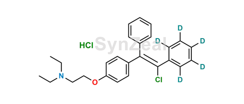 Picture of Zuclomiphene-d5 HCl