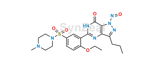 Picture of N-Nitroso Pyrazole N-Demethyl Sildenafil