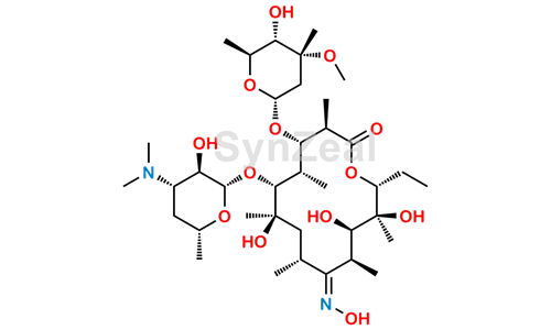 Picture of (9Z)-Erythromycin A Oxime