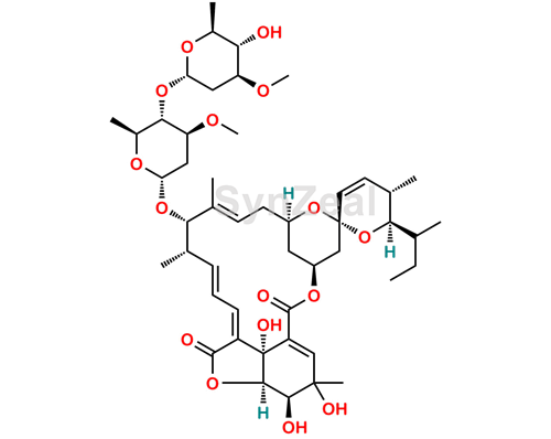 Picture of 8a-oxo-4-hydroxy-avermectin B1a