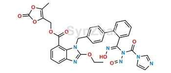 Picture of N-Nitroso Azilsartan Imidazole Carbonyl Dioxolene Ester