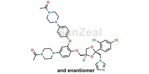 Picture of Ketoconazole EP Impurity B