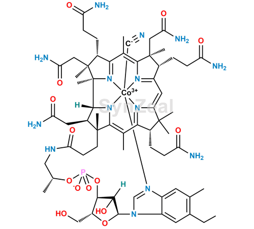 Picture of Cyanocobalamin B6-Hydroxymethyl Derivative