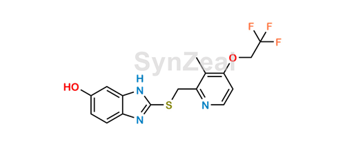 Picture of 5-Hydroxy Lansoprazole Sulfide
