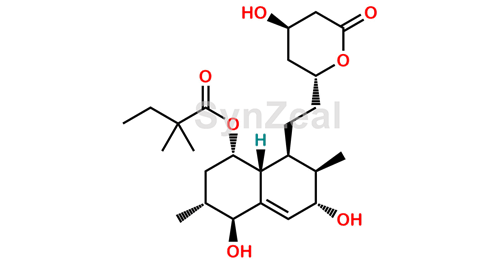 Picture of Simvastatin Dihydro Diol Impurity 