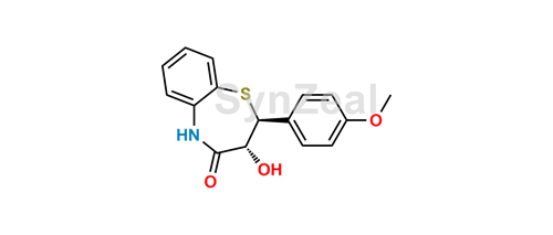Picture of Diltiazem Trans-(-)-Hydroxy Lactam (S,R-isomer)