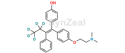 Picture of (Z)-4-Hydroxy Tamoxifen-D5