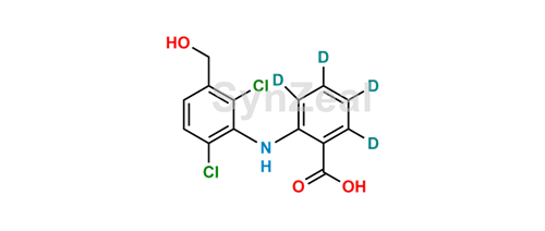 Picture of 3-Hydroxymethyl Meclofenamic Acid D4