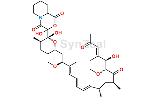 Picture of 2-Hydroxy-3,6-dione morpholine Rapamycin
