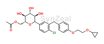 Picture of Bexagliflozin Mono Acetyl Impurity 