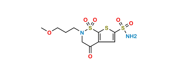 Picture of 4-Desethylamino 4-Oxobrinzolamide