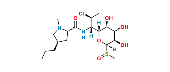 Picture of Clindamycin Sulfoxide (Mixture of Diastereomers)