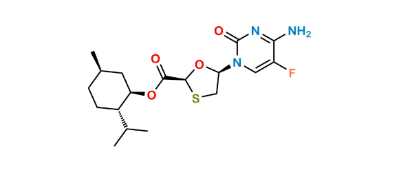 Picture of (2S,5R) Emtricitabine Menthyl Ester