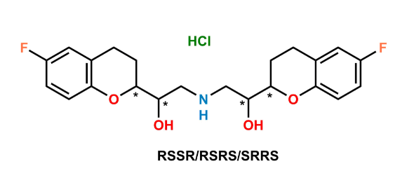 Picture of Nebivolol USP Related Compound A (HCl salt)