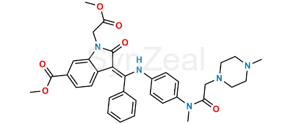 Picture of Nintedanib Impurity 12 Picture of Nintedanib Impurity 12