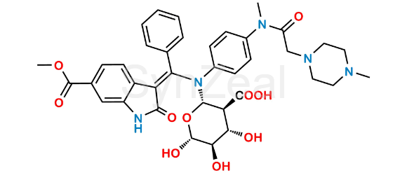 Picture of Nintedanib N-Glucuronide-1 Picture of Nintedanib N-Glucuronide-1