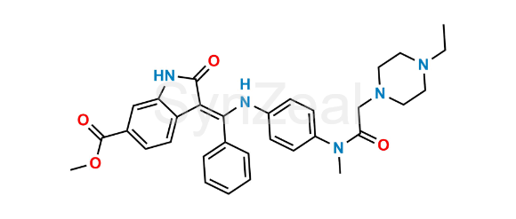 Picture of Nintedanib Impurity 23 Picture of Nintedanib Impurity 23