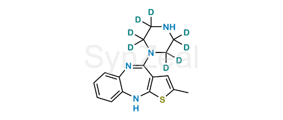 Picture of N-Demethyl Olanzapine D8