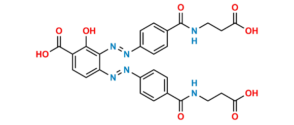 Picture of Balsalazide 3,4-bisazo Impurity