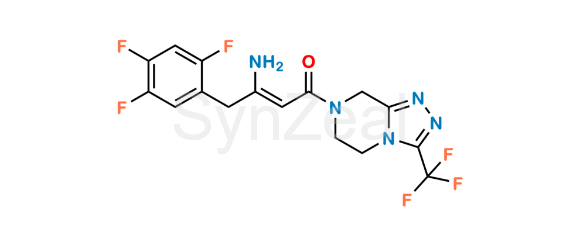 Picture of Sitagliptin Enamine Impurity Picture of Sitagliptin Enamine Impurity