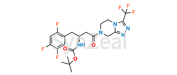 Picture of N-Boc-Sitagliptin R Isomer