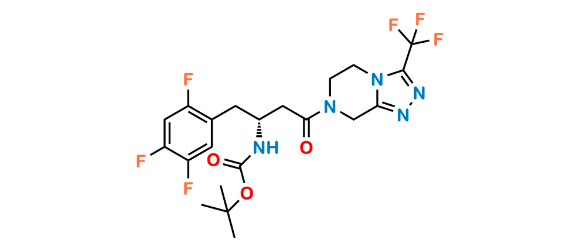 Picture of N-Boc-Sitagliptin