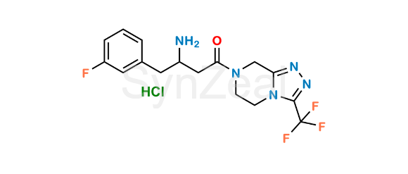 Picture of Sitagliptin Impurity P HCl Picture of Sitagliptin Impurity P HCl