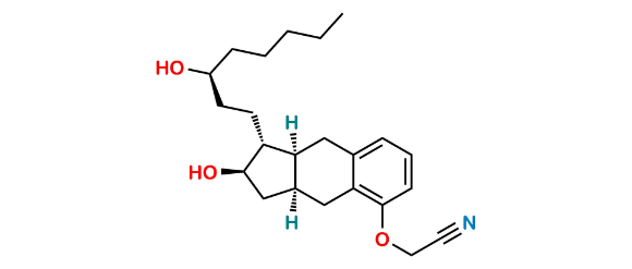Picture of Descarboxymethyl Cyanomethyl Treprostinil