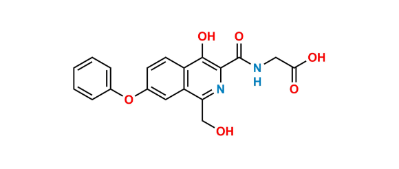 Picture of (1-Hydroxymethyl) Roxadustat Impurity