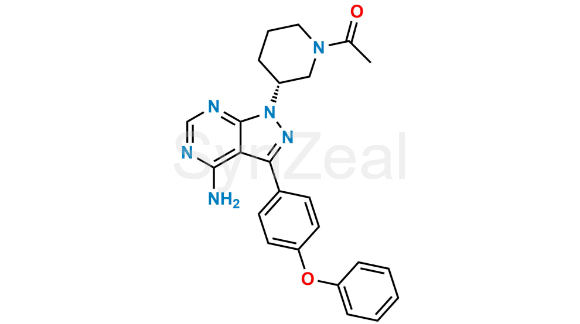 Picture of Ibrutinib Acetyl Impurity